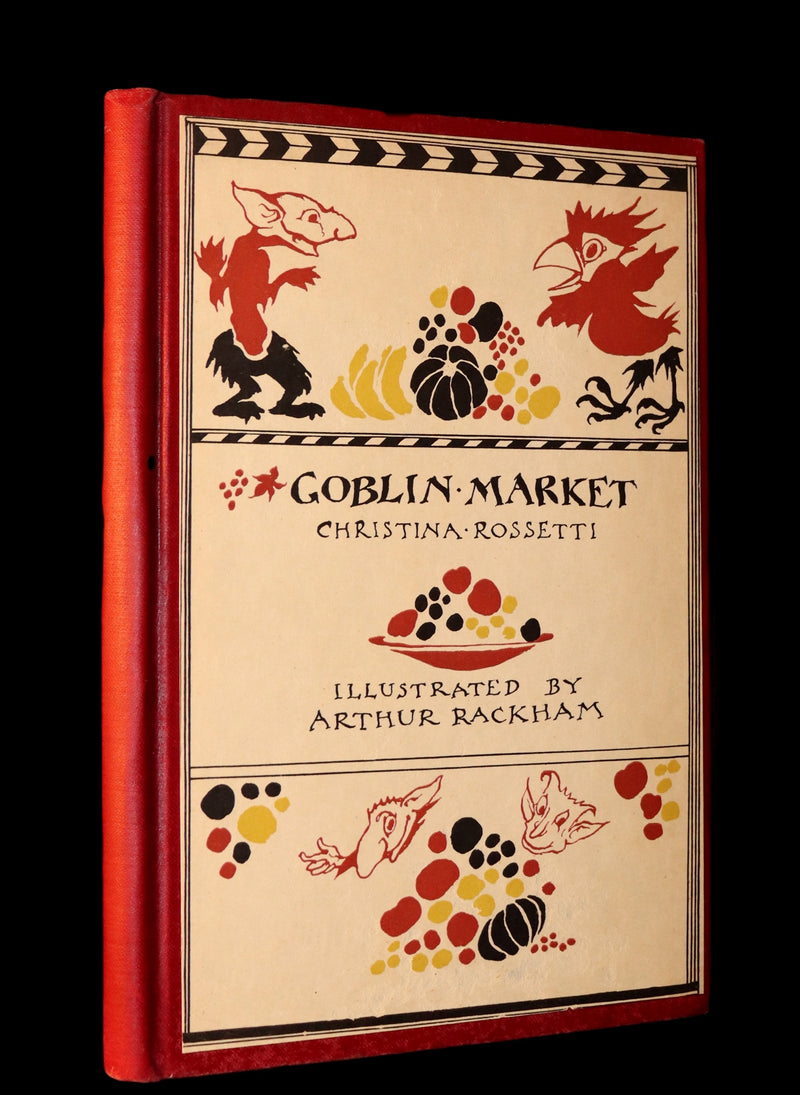 1933 1st US Edition - Goblin Market by Christina Rossetti illustrated by Arthur Rackham.