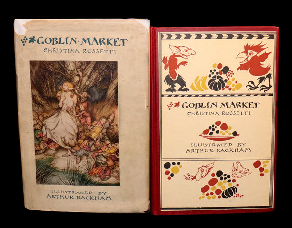 1933 1st US Edition - Goblin Market by Christina Rossetti illustrated by Arthur Rackham.