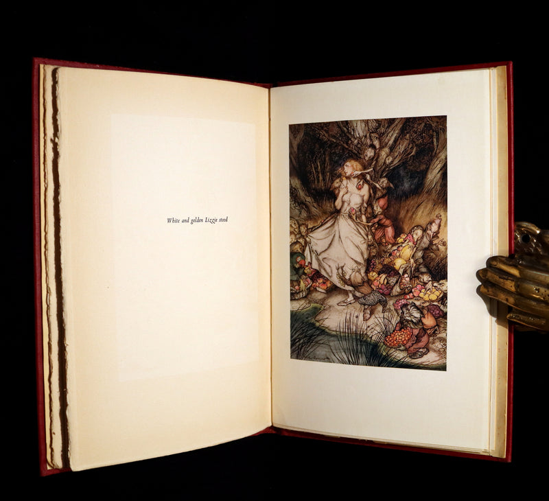 1933 1st US Edition - Goblin Market by Christina Rossetti illustrated by Arthur Rackham.