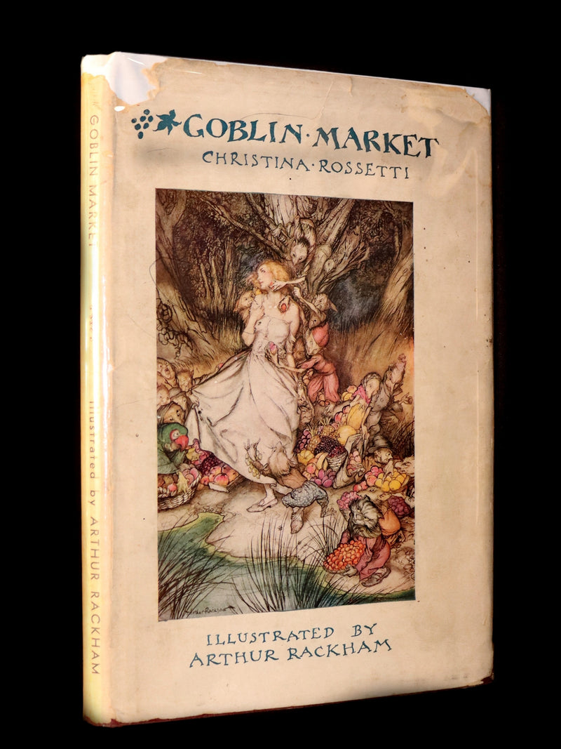 1933 1st US Edition - Goblin Market by Christina Rossetti illustrated by Arthur Rackham.