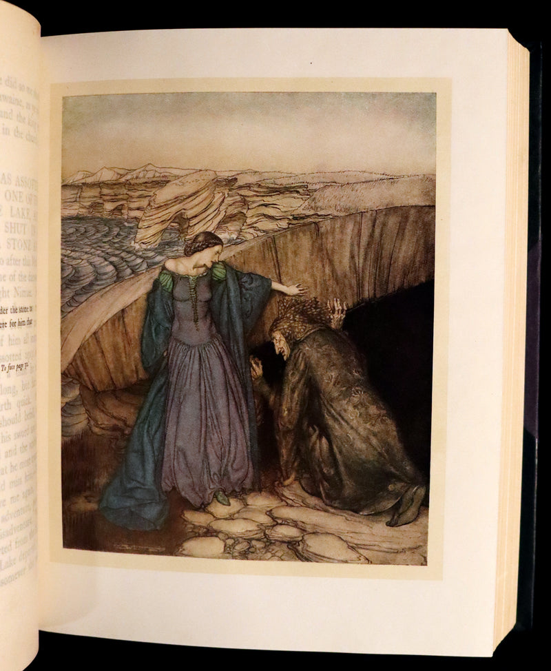 1917 Rare First Edition - The ROMANCE of KING ARTHUR and His KNIGHTS of the Round Table illustrated by RACKHAM.