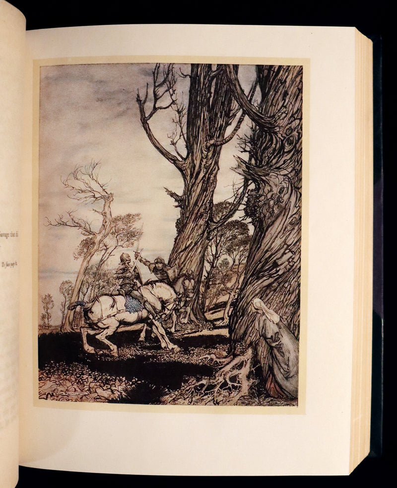 1917 Rare First Edition - The ROMANCE of KING ARTHUR and His KNIGHTS of the Round Table illustrated by RACKHAM.
