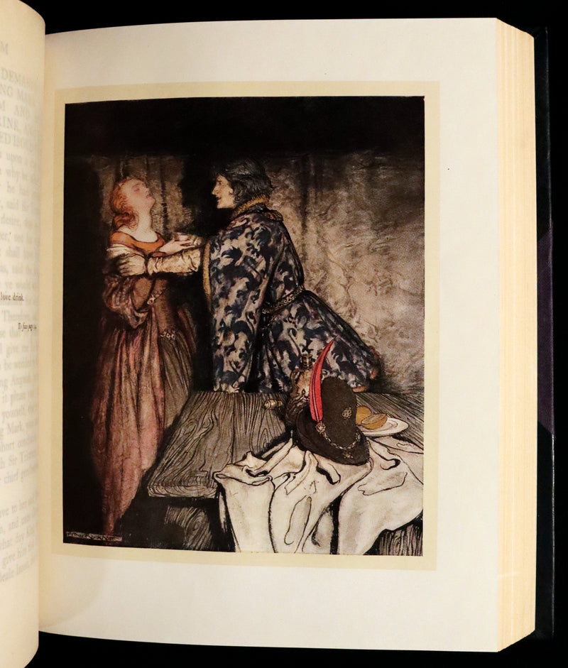 1917 Rare First Edition - The ROMANCE of KING ARTHUR and His KNIGHTS of the Round Table illustrated by RACKHAM.