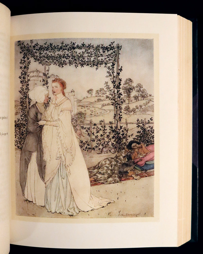 1917 Rare First Edition - The ROMANCE of KING ARTHUR and His KNIGHTS of the Round Table illustrated by RACKHAM.