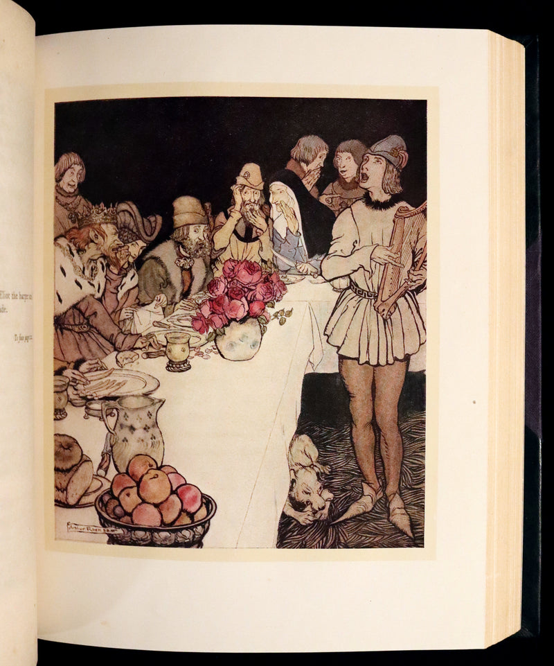 1917 Rare First Edition - The ROMANCE of KING ARTHUR and His KNIGHTS of the Round Table illustrated by RACKHAM.