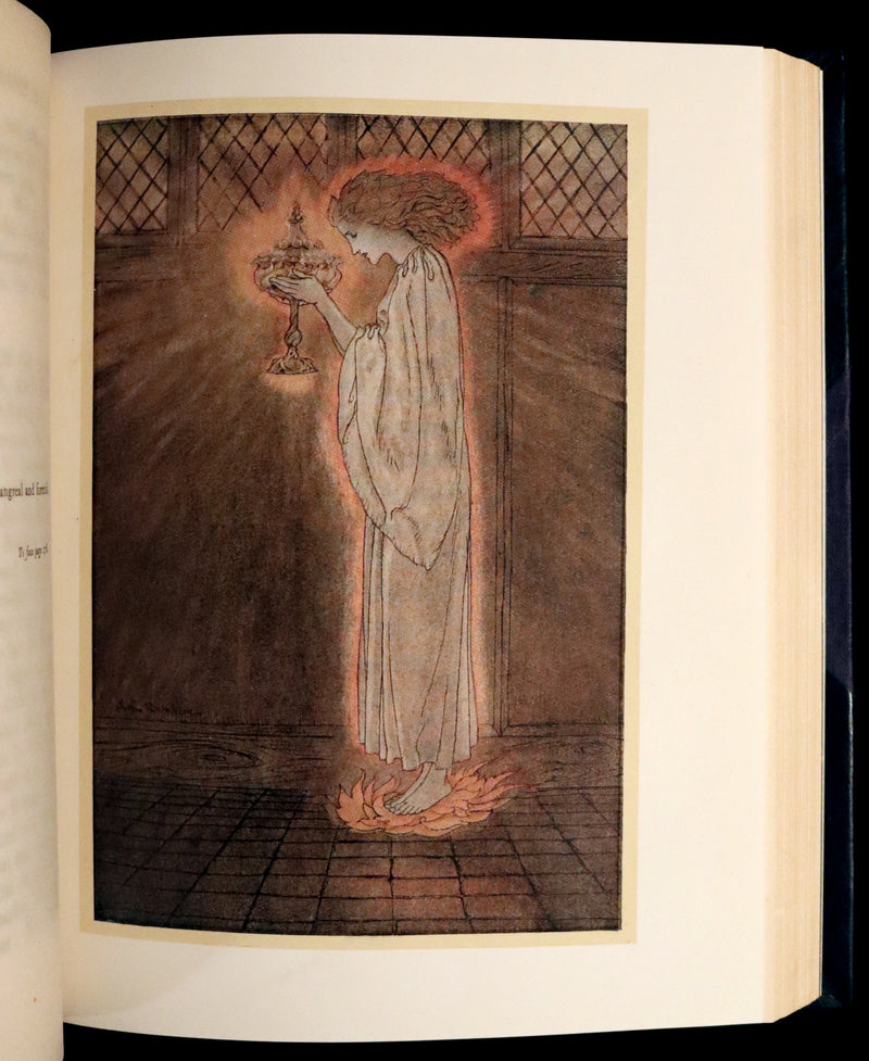 1917 Rare First Edition - The ROMANCE of KING ARTHUR and His KNIGHTS of the Round Table illustrated by RACKHAM.