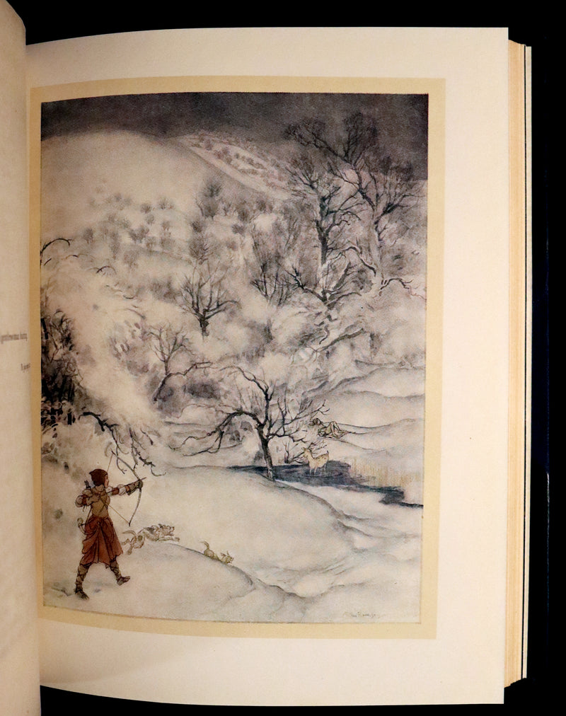 1917 Rare First Edition - The ROMANCE of KING ARTHUR and His KNIGHTS of the Round Table illustrated by RACKHAM.