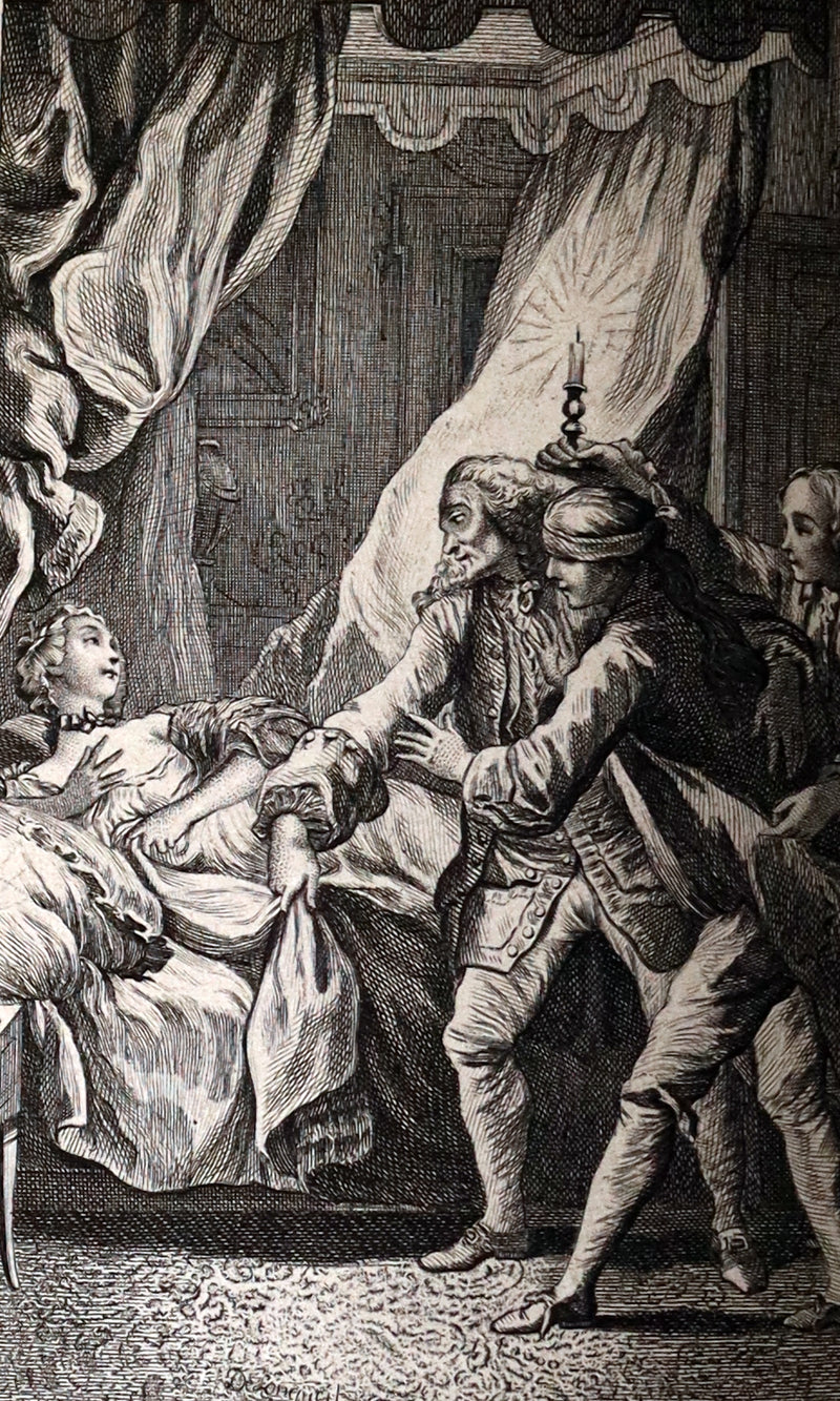 1884 Rare De La Fontaine Tales Book set beautifully bound by Sangorski & Sutcliffe illustrated by Eisen.