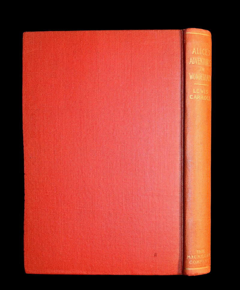 1915 Rare Book - ALICE'S ADVENTURES IN WONDERLAND by Lewis Carroll.