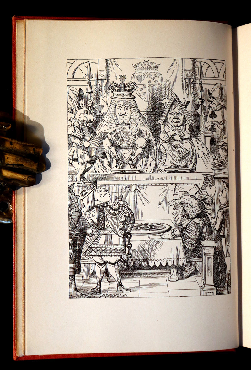 1915 Rare Book - ALICE'S ADVENTURES IN WONDERLAND by Lewis Carroll.