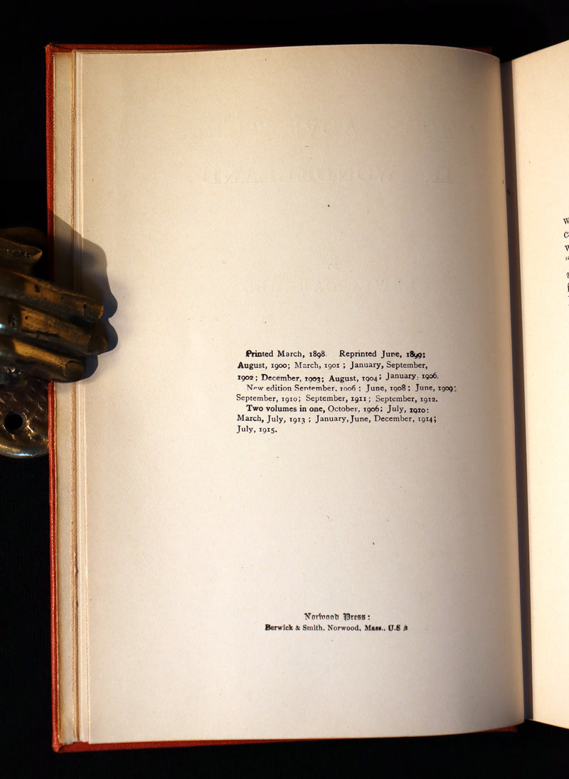 1915 Rare Book - ALICE'S ADVENTURES IN WONDERLAND by Lewis Carroll.