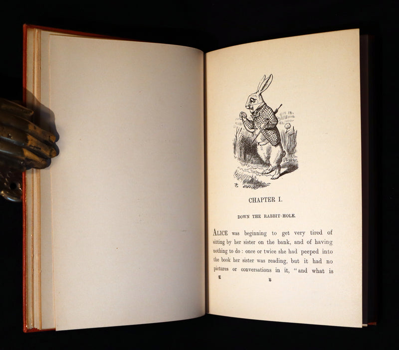 1915 Rare Book - ALICE'S ADVENTURES IN WONDERLAND by Lewis Carroll.