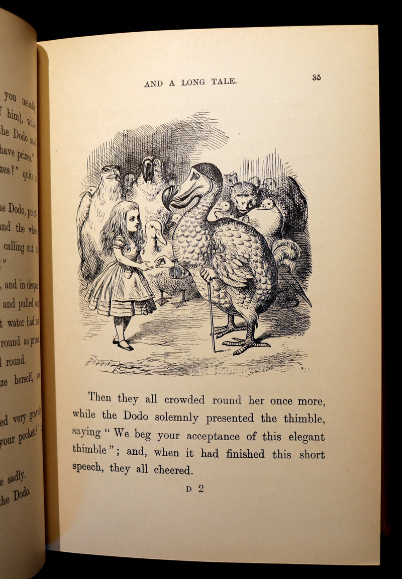 1915 Rare Book - ALICE'S ADVENTURES IN WONDERLAND by Lewis Carroll.