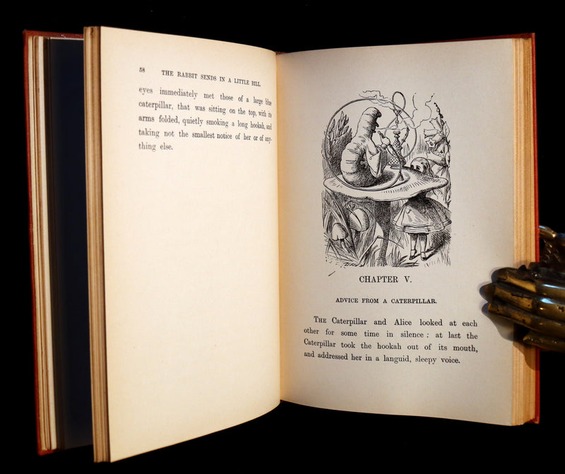 1915 Rare Book - ALICE'S ADVENTURES IN WONDERLAND by Lewis Carroll.