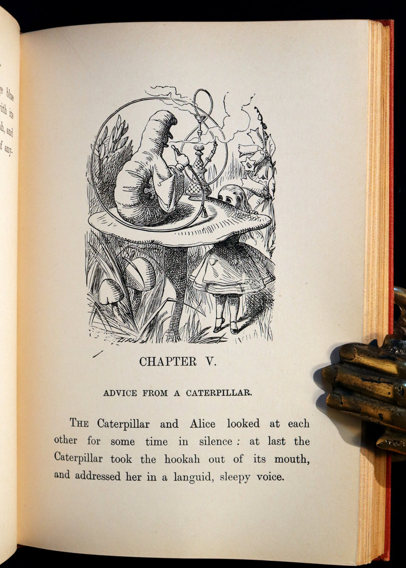 1915 Rare Book - ALICE'S ADVENTURES IN WONDERLAND by Lewis Carroll.