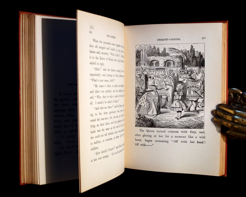 1915 Rare Book - ALICE'S ADVENTURES IN WONDERLAND by Lewis Carroll.
