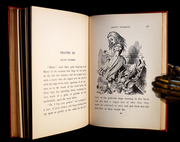 1915 Rare Book - ALICE'S ADVENTURES IN WONDERLAND by Lewis Carroll.