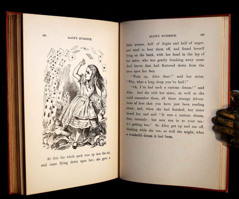 1915 Rare Book - ALICE'S ADVENTURES IN WONDERLAND by Lewis Carroll.