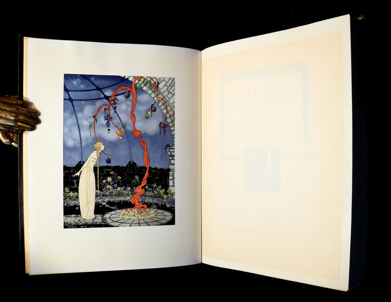 1920 Rare 1stED Book - Old French Fairy Tales by Comtesse De Segur illustrated by Virginia Frances Sterrett.