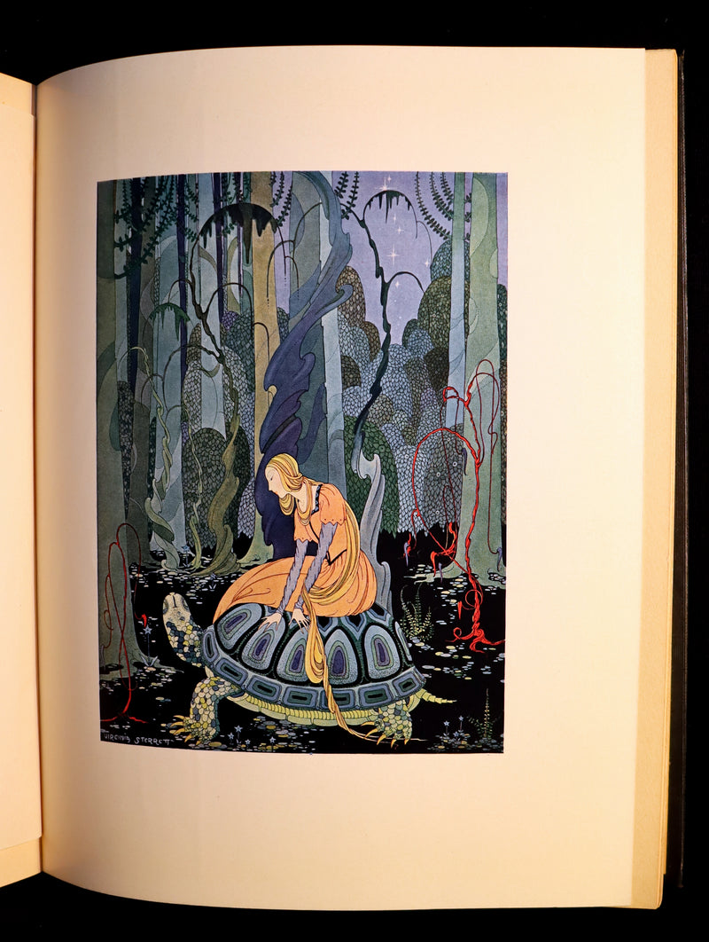 1920 Rare 1stED Book - Old French Fairy Tales by Comtesse De Segur illustrated by Virginia Frances Sterrett.