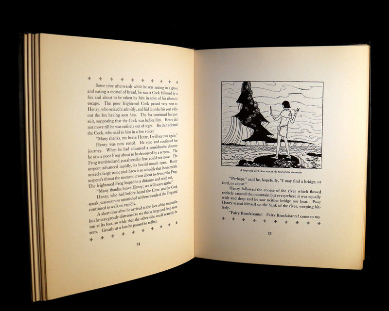 1920 Rare 1stED Book - Old French Fairy Tales by Comtesse De Segur illustrated by Virginia Frances Sterrett.