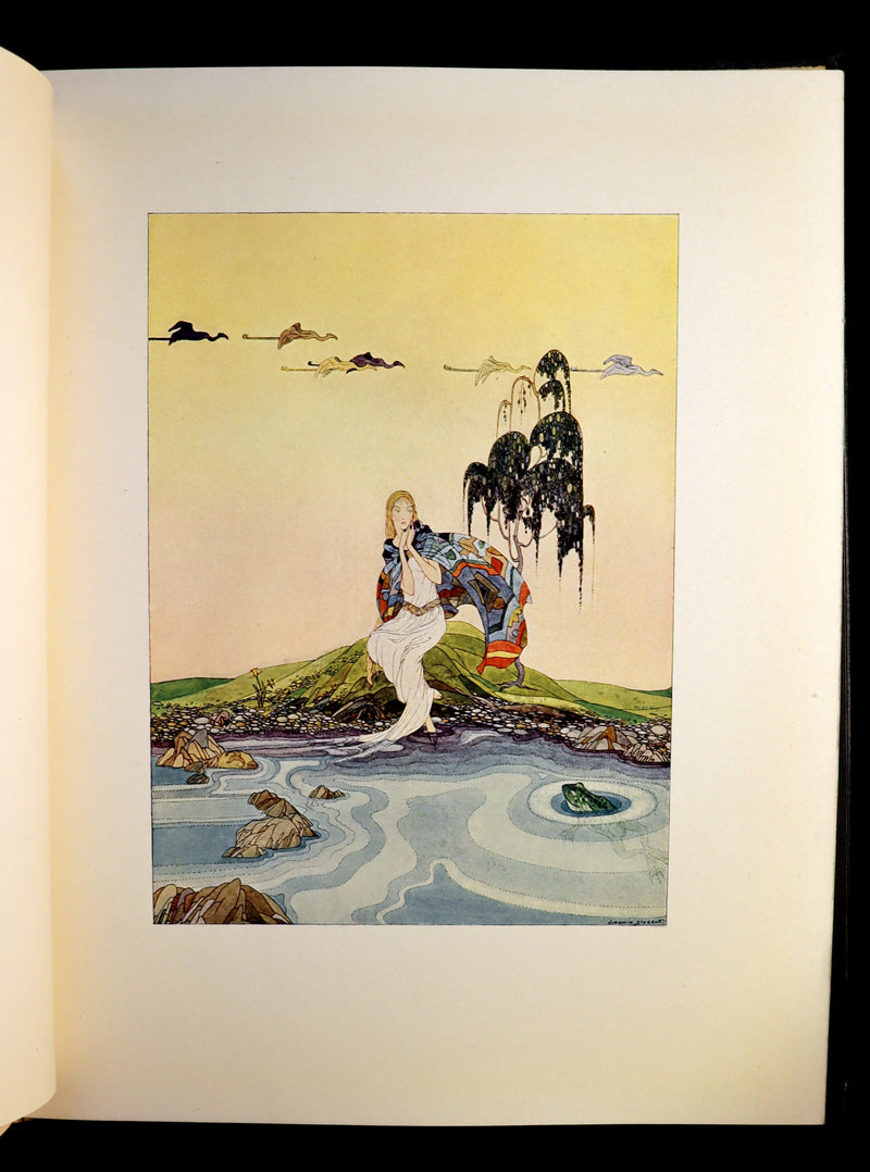 1920 Rare 1stED Book - Old French Fairy Tales by Comtesse De Segur illustrated by Virginia Frances Sterrett.