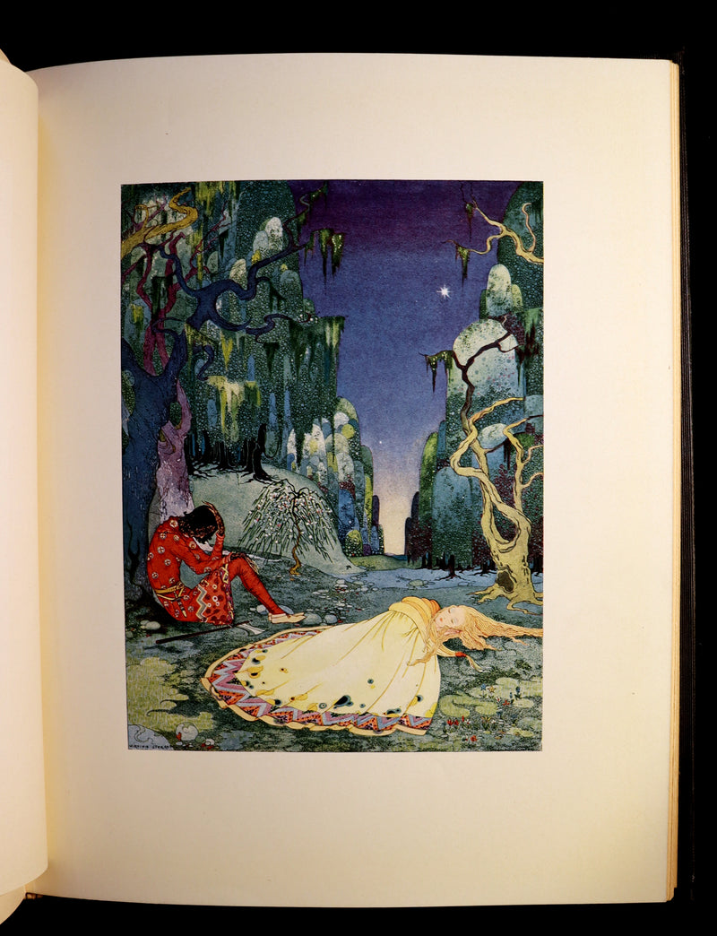 1920 Rare 1stED Book - Old French Fairy Tales by Comtesse De Segur illustrated by Virginia Frances Sterrett.