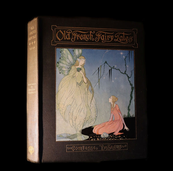 1920 Rare 1stED Book - Old French Fairy Tales by Comtesse De Segur illustrated by Virginia Frances Sterrett.
