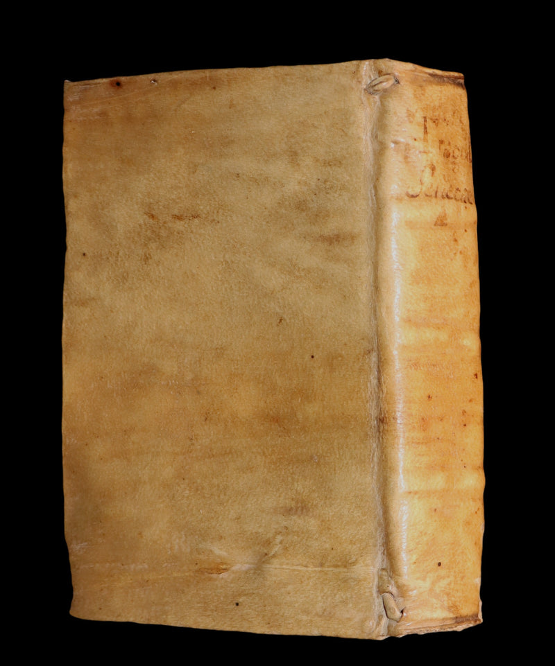 1685 Rare Latin Vellum Book - SENECA - L. Annæi Senecæ Cordubensis Tragœdiæ.