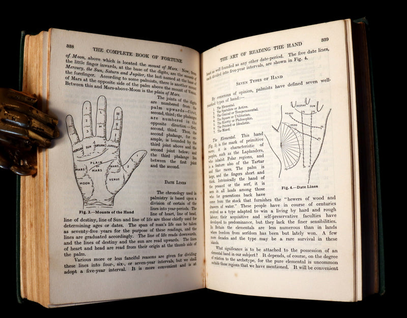 1930 Scarce Book - The Complete Book of Fortune A Comprehensive Survey Of The Occult Sciences & Other Methods Of Divination.