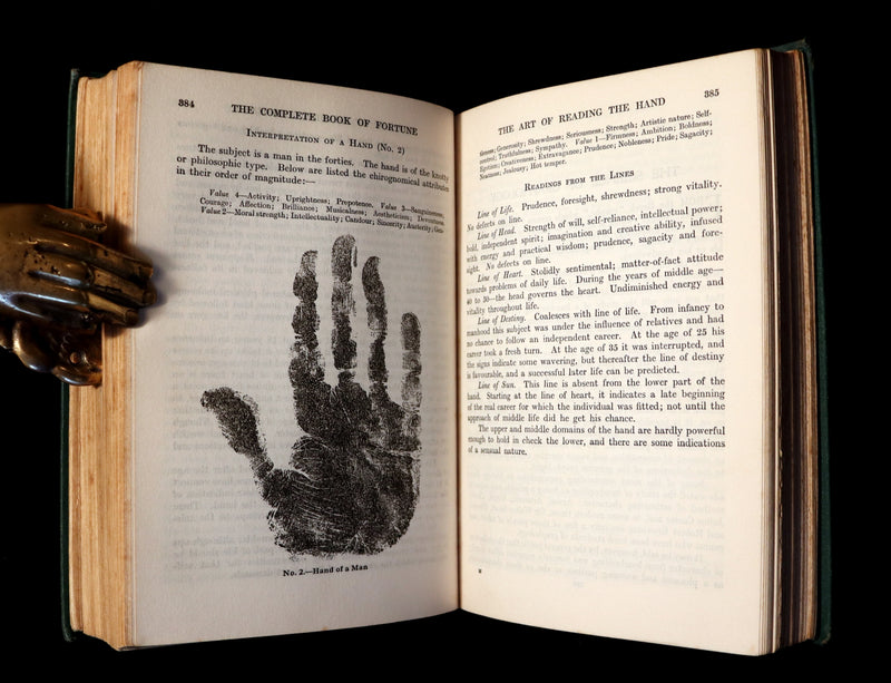 1930 Scarce Book - The Complete Book of Fortune A Comprehensive Survey Of The Occult Sciences & Other Methods Of Divination.