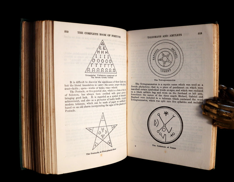 1930 Scarce Book - The Complete Book of Fortune A Comprehensive Survey Of The Occult Sciences & Other Methods Of Divination.