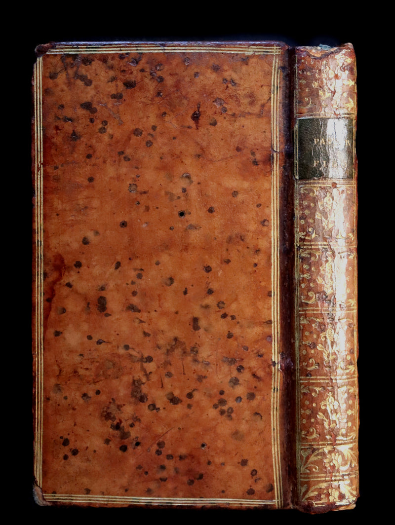 1768 Rare Italian Book - IL PASTOR FIDO by Giovanni Battista Guarini illustrated by Cochin.
