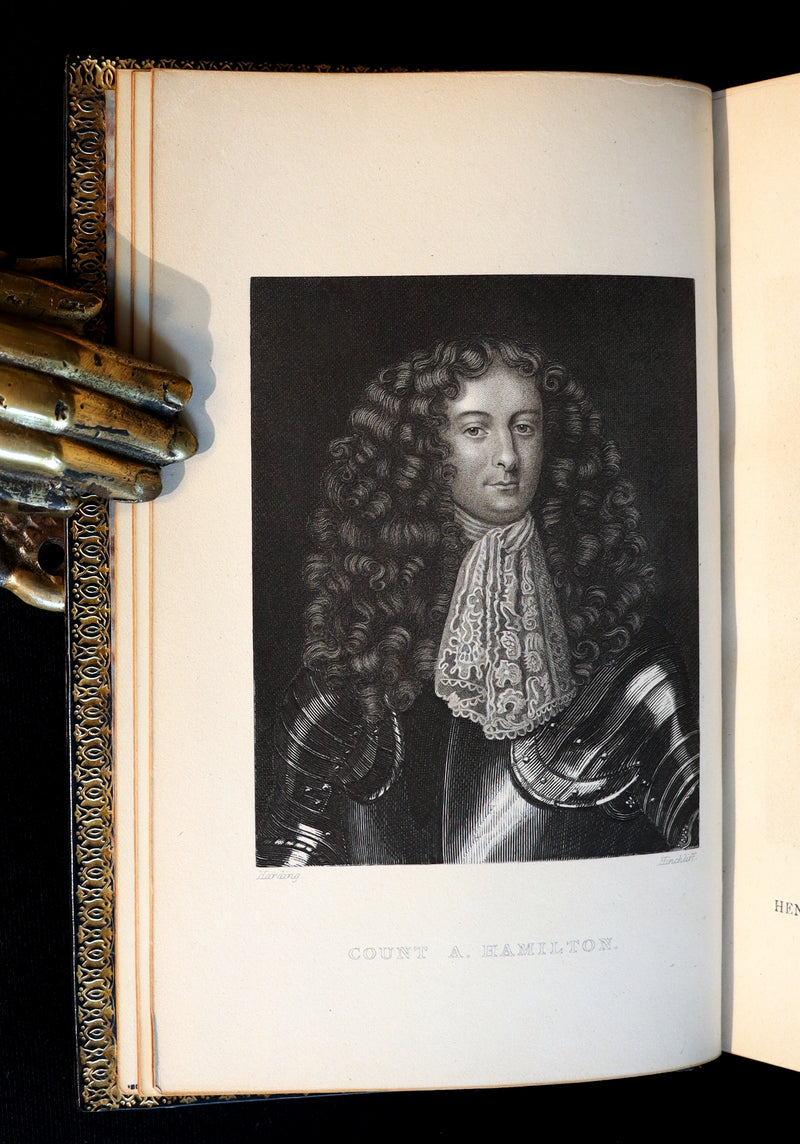 1849 Beautiful Zaehnsdorf Binding - FAIRY TALES and Romances by Count Anthony Hamilton.