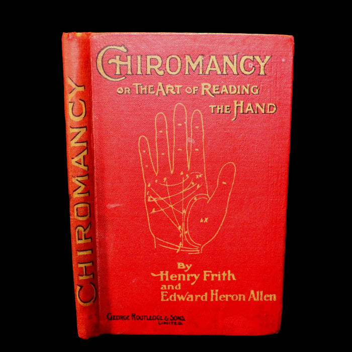 1900 Scarce CHIROMANCY & Chirognomy Book -  The Science of Palmistry by Henry Frith. Illustrated.