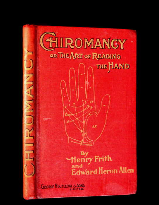 1900 Scarce CHIROMANCY & Chirognomy Book -  The Science of Palmistry by Henry Frith. Illustrated.