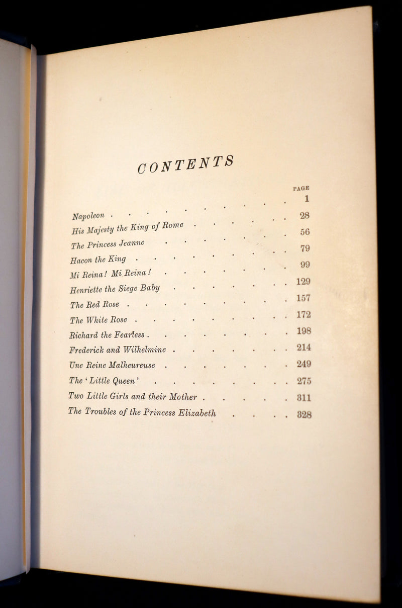 1908 Rare 1stEd Book - THE BOOK OF PRINCES AND PRINCESSES by Mrs. Lang & edited by Andrew Lang.
