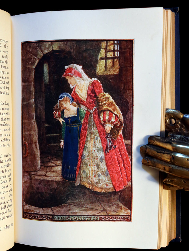 1908 Rare 1stEd Book - THE BOOK OF PRINCES AND PRINCESSES by Mrs. Lang & edited by Andrew Lang.