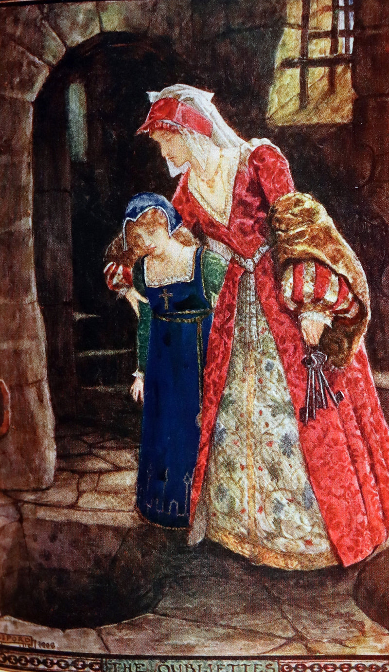 1908 Rare 1stEd Book - THE BOOK OF PRINCES AND PRINCESSES by Mrs. Lang & edited by Andrew Lang.