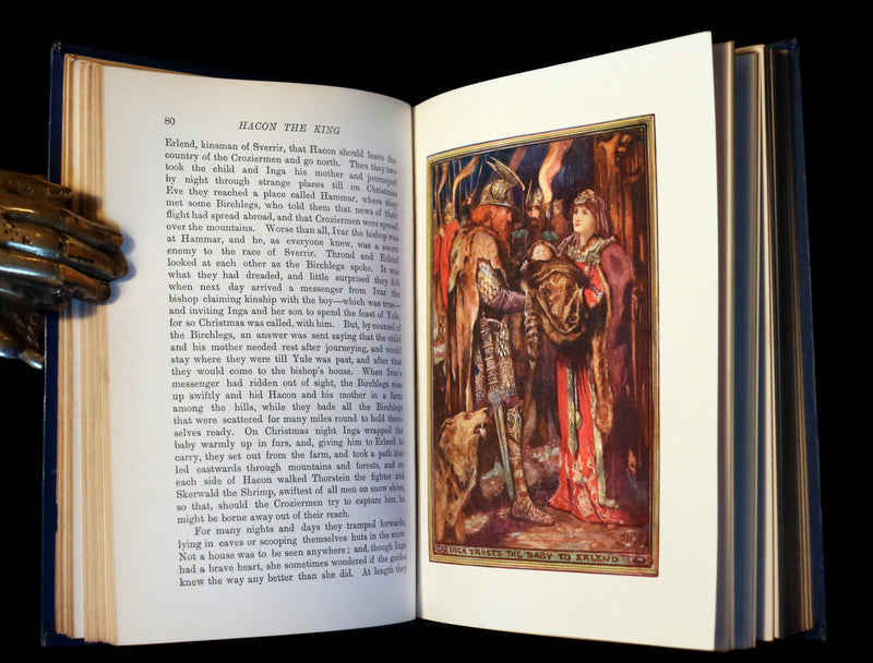 1908 Rare 1stEd Book - THE BOOK OF PRINCES AND PRINCESSES by Mrs. Lang & edited by Andrew Lang.