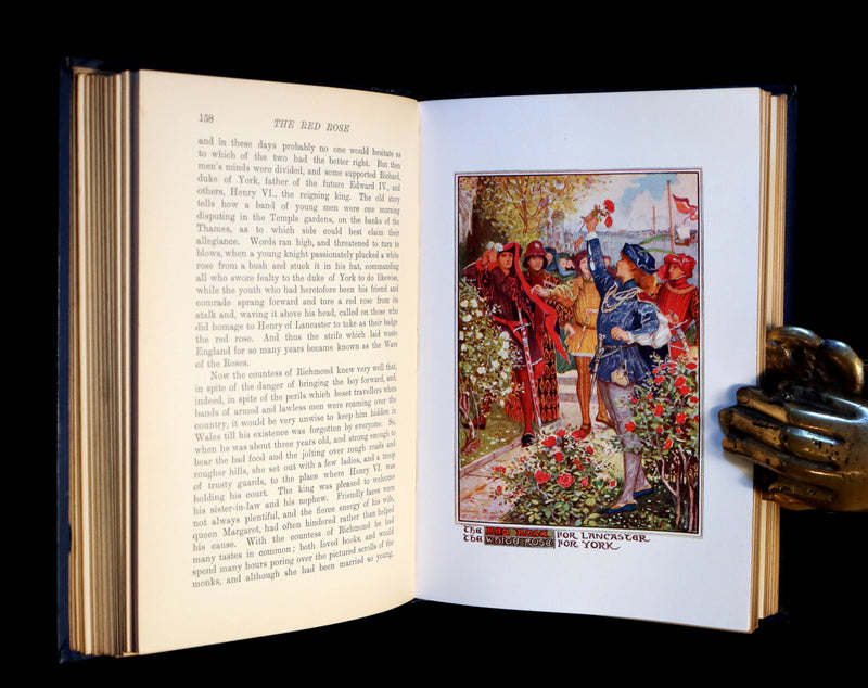1908 Rare 1stEd Book - THE BOOK OF PRINCES AND PRINCESSES by Mrs. Lang & edited by Andrew Lang.