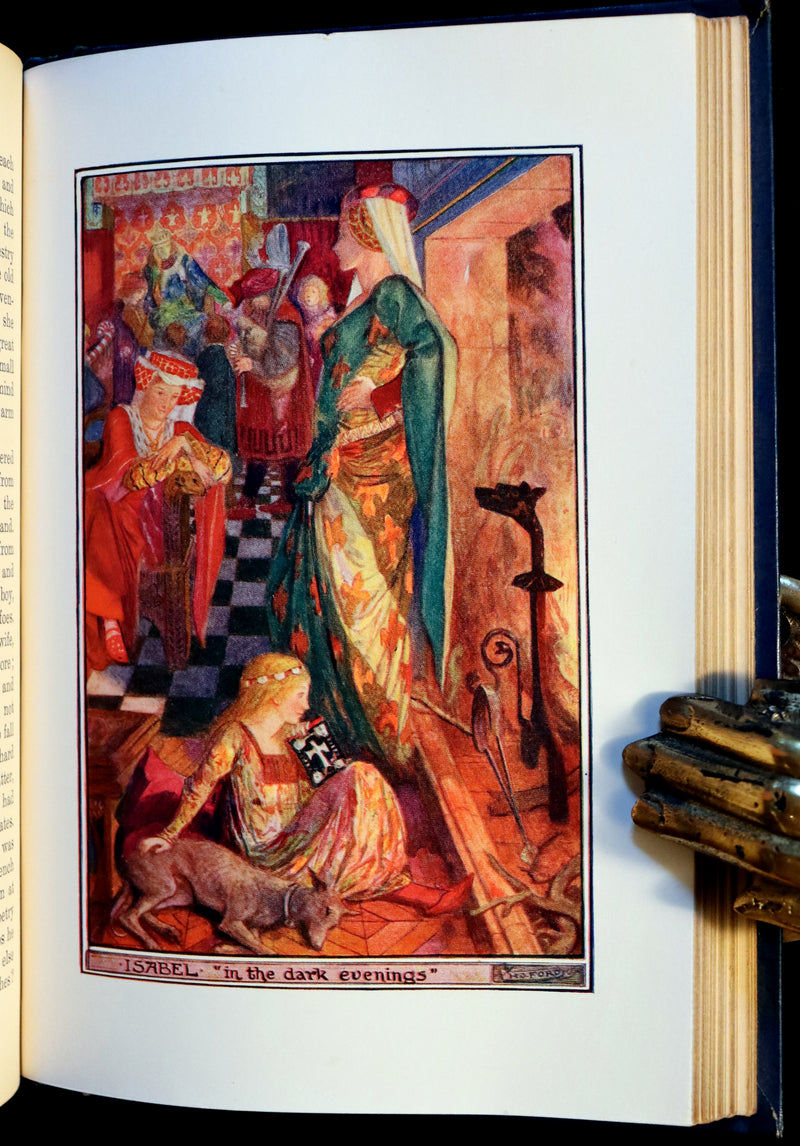 1908 Rare 1stEd Book - THE BOOK OF PRINCES AND PRINCESSES by Mrs. Lang & edited by Andrew Lang.