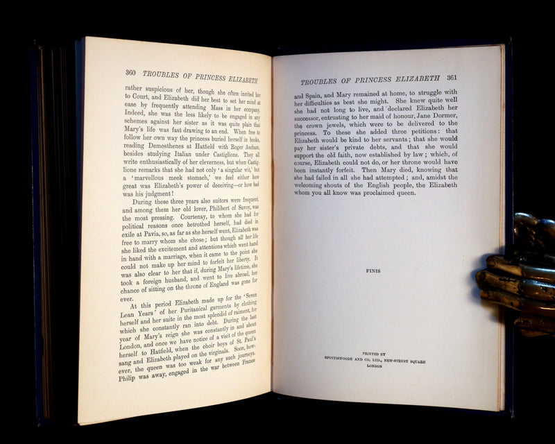 1908 Rare 1stEd Book - THE BOOK OF PRINCES AND PRINCESSES by Mrs. Lang & edited by Andrew Lang.