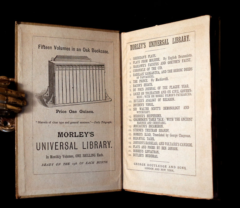 1887 Rare Book - Letters on Demonology and Witchcraft - WITCHES & FAIRIES by Sir Walter Scott.