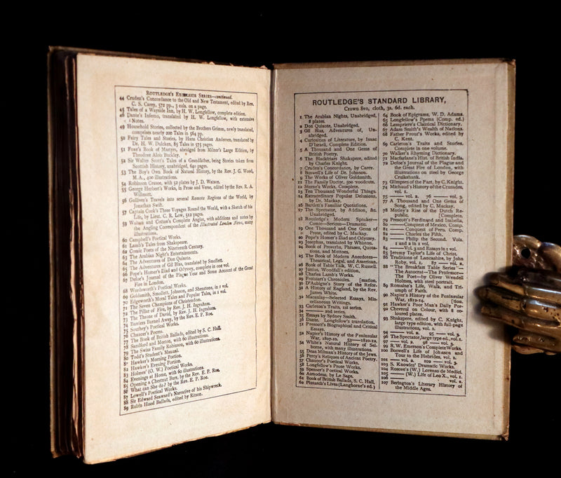 1887 Rare Book - Letters on Demonology and Witchcraft - WITCHES & FAIRIES by Sir Walter Scott.