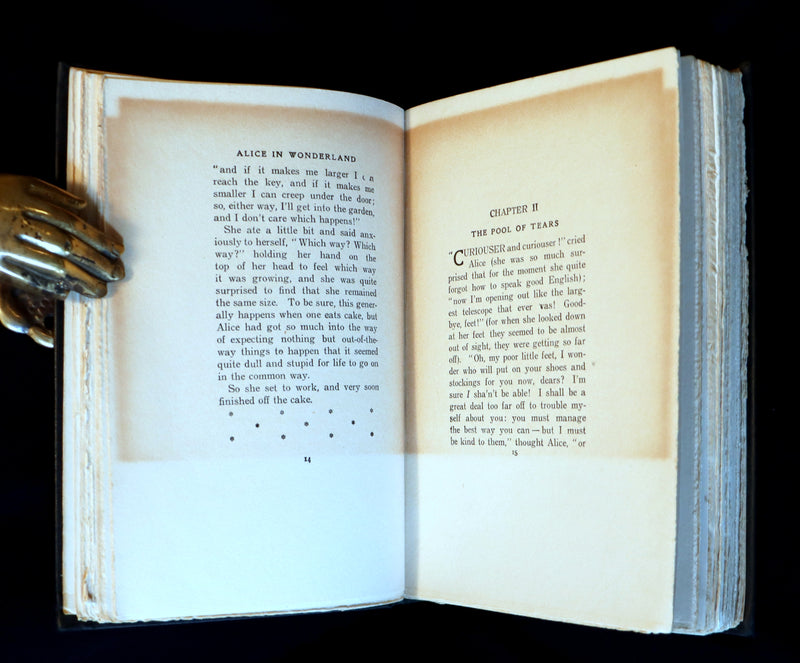1901 Rare Edition - Alice's Adventures in Wonderland by Lewis Carroll illustrated by Peter Newell.
