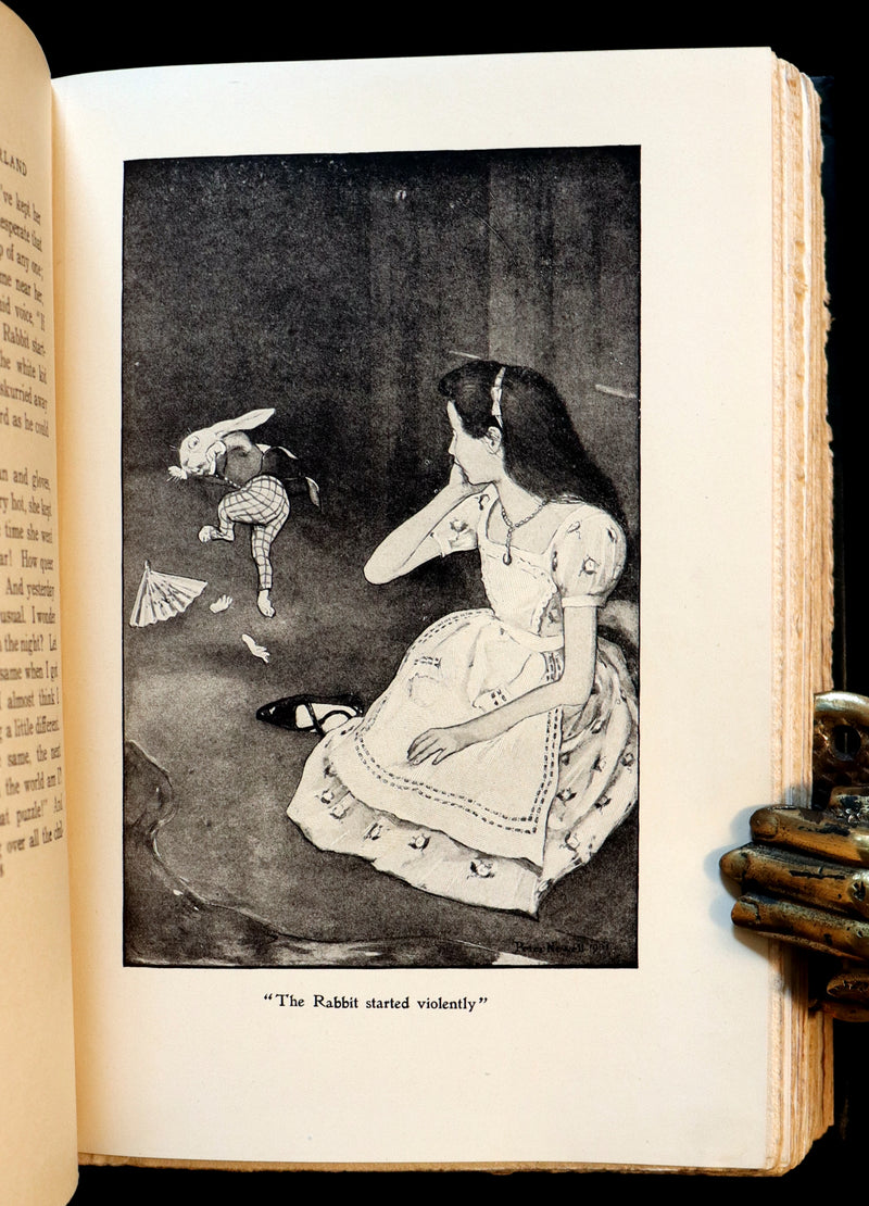 1901 Rare Edition - Alice's Adventures in Wonderland by Lewis Carroll illustrated by Peter Newell.