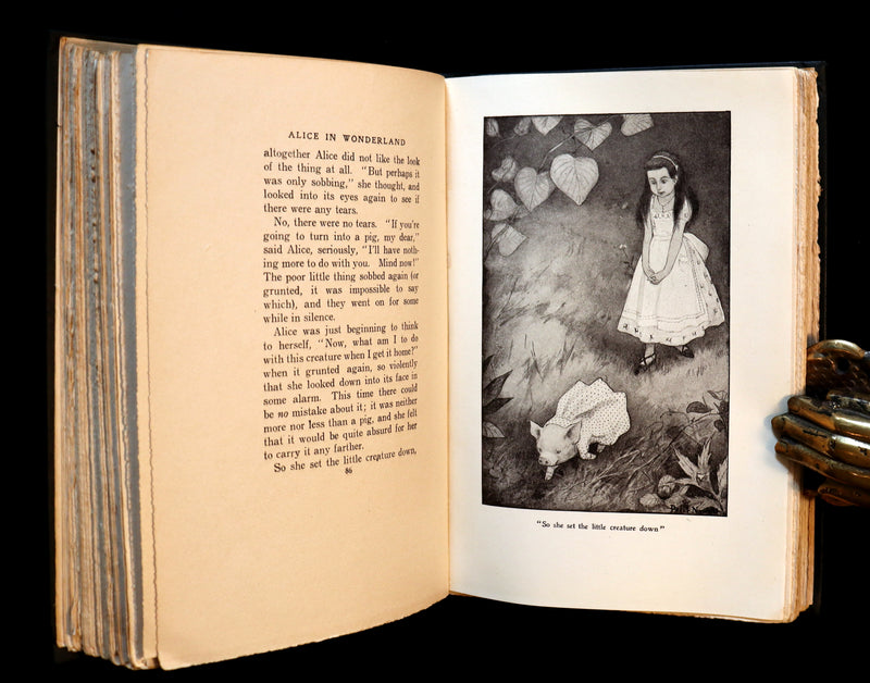 1901 Rare Edition - Alice's Adventures in Wonderland by Lewis Carroll illustrated by Peter Newell.