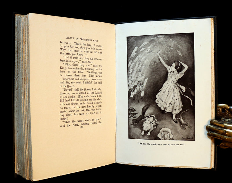 1901 Rare Edition - Alice's Adventures in Wonderland by Lewis Carroll illustrated by Peter Newell.
