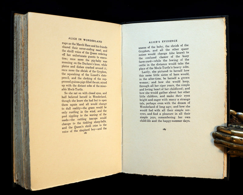 1901 Rare Edition - Alice's Adventures in Wonderland by Lewis Carroll illustrated by Peter Newell.